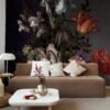 Dutch Dark Classic Floral Removable Wallpaper