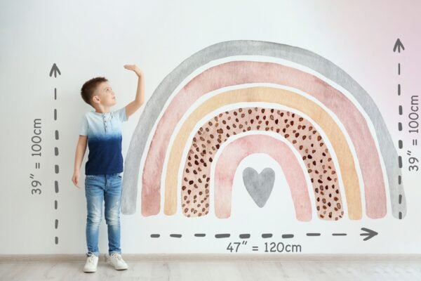 Large Rainbow Wall Decal 6