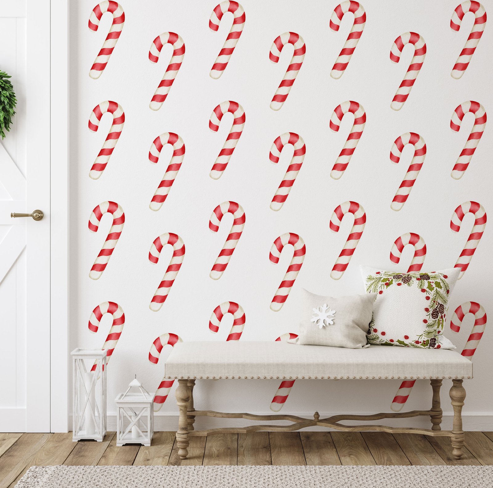 Candy Cane Decals 2